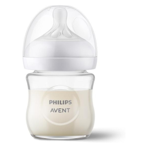 Philips AVENT Fľaša Natural Response sklenená 120 ml, 0m+