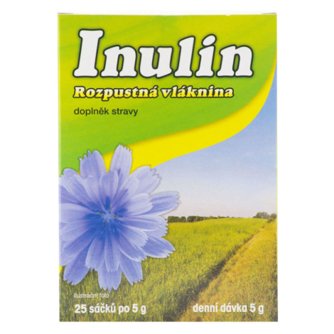 Inulín rozpustná vláknina 25 x 5 g