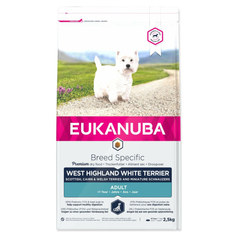 Euk West High. White Terrier 2,5kg Eukanuba