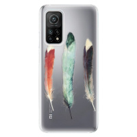 Odolné silikónové puzdro iSaprio - Three Feathers - Xiaomi Mi 10T / Mi 10T Pro