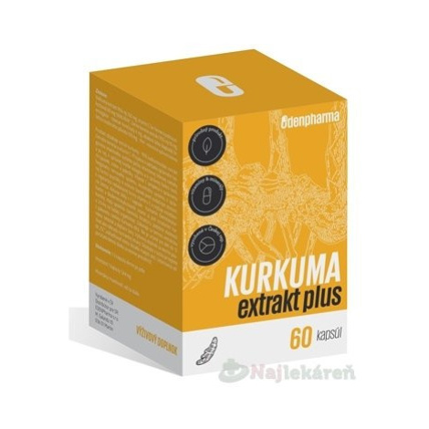 EdenPharma Kurkuma extrakt plus 60 kapsúl