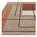 Vlnený koberec v béžovo-tehlovej farbe 200x290 cm Reef – Asiatic Carpets