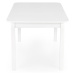 HALMAR Florian rozkladací jedálenský stôl biela
