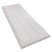 VISCOPUR Vrchný matrac VISCOPUR® bamboo snow 8 cm - 80x200 cm