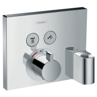 Hansgrohe Shower Select, termostatická batéria pod omietku, s 2 výstupmi, chrómová, HAN-15765000