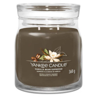Yankee Candle Espresso s vanilkovým luskom, Sviečka v sklenenej dóze 368 g