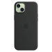 Apple Originál Silikónový kryt s MagSafe pre iPhone 15 Plus Black, MT103ZM/A