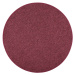 Kusový koberec Astra vínová kruh - 67x67 (průměr) kruh cm Vopi koberce