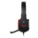 Defender Warhead G-320, herní sluchátka s mikrofonem, ovládání hlasitosti, černo-červená, 2.0, 2