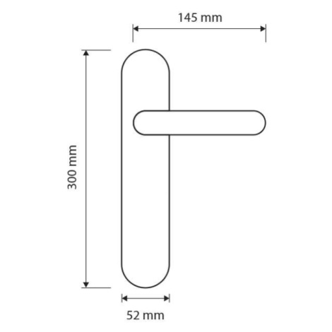 LI - DK - GRIP - 1705 KĽUČKA NA EUROOKNO ZLL - zlatá lesklá - pozlátená (OZ) kľučka na eurookno