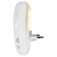 Biele LED nočné svetlo so senzorom pohybu - Star Trading