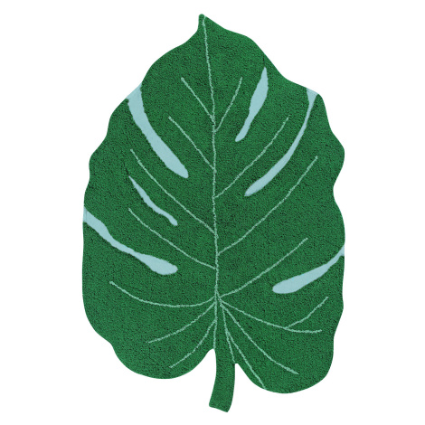 Ručne tkaný kusový koberec Monstera Leaf Rozmery koberca: 120x180