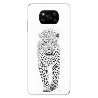 Odolné silikónové puzdro iSaprio - White Jaguar - Xiaomi Poco X3 Pro / X3 NFC