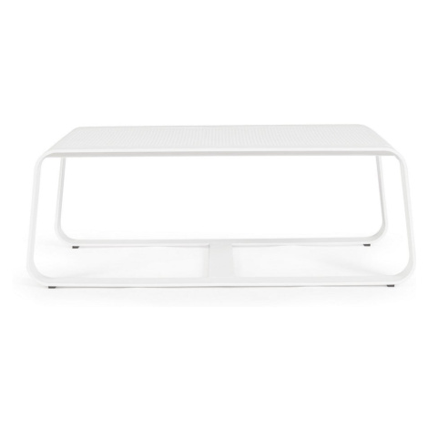 Hliníkový záhradný konferenčný stolík 62x105 cm Merrigan – Bizzotto