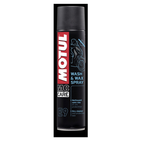 MOTUL Univerzálny čistiaci prostriedok E9 WASH & WAX SPRAY, 103174, 0,4L