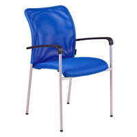 Ergonomická rokovacia stolička OfficePro Triton Gray Farba: modrá