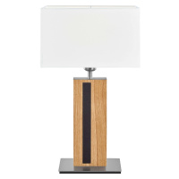 HerzBlut Maive stolná lampa olej-dub biela 56 cm