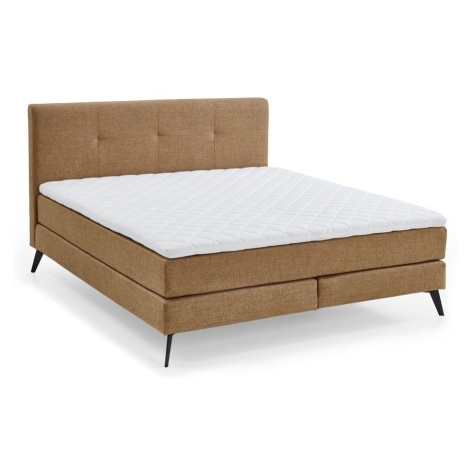 Hnedá boxspring posteľ 160x200 cm ANCONA – Meise Möbel