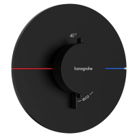 Hansgrohe ShowerSelect Comfort S, termostat pod omietku, čierna matná, HAN-15559670