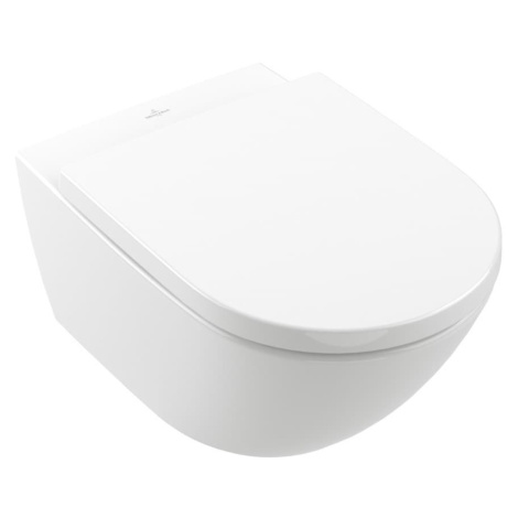 Villeroy & Boch toaleta Subway 3.0, bez okraja, nástenná, s TwistFlush, White Alpin CeramicPlus;