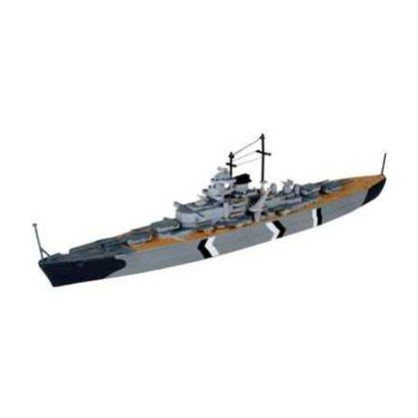 ModelSet loď 65802 - Bismarck (1:1200)