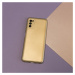 Plastové puzdro na Apple iPhone 12/12 Pro Metallic zlaté