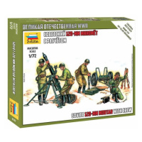 Wargames (WWII) figurky 6147 - Soviet 120mm Mortar w/Crew (1:72)