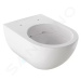 GEBERIT - Acanto Závesné WC, Rimfree, s KeraTect, biela 500.600.01.8