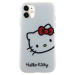 Hello Kitty IML Head Logo Zadný Kryt pre iPhone 11 White