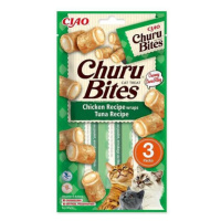 Pochúťka Churu Bites wraps kura & tuniak 3x10g