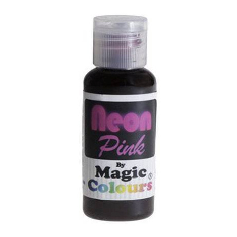 Neónová gélová farba 32 g Pink - Magic Colours