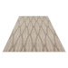 Hnedobéžový vonkajší koberec NORTHRUGS Pella, 140 x 200 cm