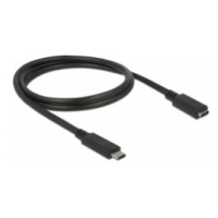 Delock Predlžovací kábel SuperSpeed USB (USB 3.1 Gen 1) USB Type-C™ samec > port samica 3 A 1,0 