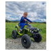 mamido Detská elektrická štvorkolka ATV nafukovacie kolesá zelená