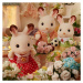 Sylvanian family Rodina ´´chocolate´´ králikov, nová