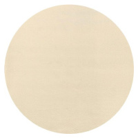 DOPRODEJ: 133x133 (průměr) kruh cm Kusový koberec Fancy 103003 Beige - béžový kruh - 133x133 (pr