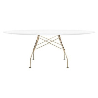 Kartell - Stôl Glossy Glass - 192x119 cm