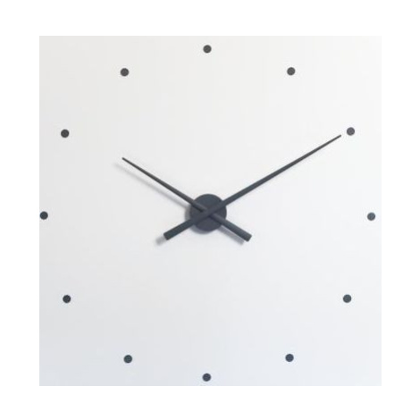 NOMON OJ Dizajnové nástenné hodiny grafitové 50cm