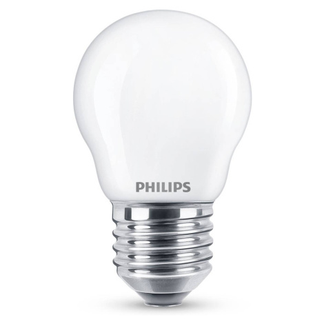 Philips Classic LED E27 P45 6,5W 2 700K matná