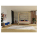 Benlemi Dvojlôžková posteľ BALDEE Zvoľte farbu: Biela, Zvoľte rozmer: 200 x 200 cm