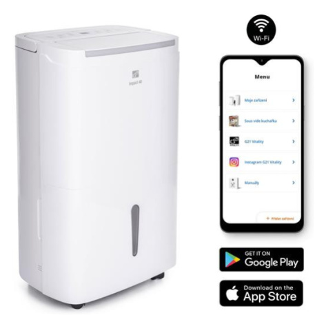 Smart odvlhčovač G21 Impact 40 40l/24h WiFi