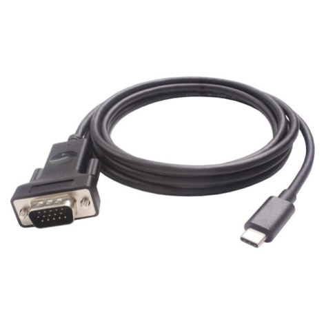 PremiumCord prevodník USB-C 3.1 na VGA Full HD 1080p@60Hz 1,8m