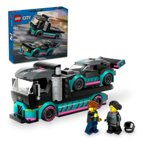 LEGO® City 60406 Kamión s pretekárskym autom