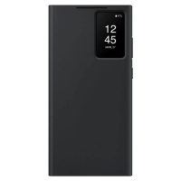 Diárové puzdro Samsung na Samsung Galaxy S23 Ultra 5G S918 EF-ZS918CBE Clear View čierne