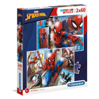 CLEMENTONI PUZZLE 2X60 SPIDERMAN