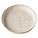 Béžový hlboký  keramický tanier ø 20 cm Fade – MIJ