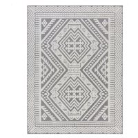 Sivý umývateľný koberec zo ženilky 160x240 cm Jaipur – Flair Rugs