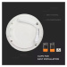Mini LED panel okrúhly Premium zapustený 3W, 3000K, 210lm, VT-307 (V-TAC)