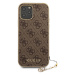 Puzdro Guess GUHCP12MGF4GBR na Apple iPhone 12/12 Pro 4G Charms hnedé
