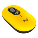 PC bezdrôtová myš Logitech® POP Mouse with emoji žltá